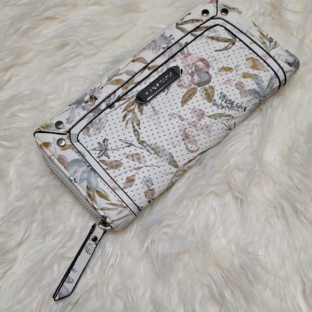 Max Studio Floral Wallet Clutch